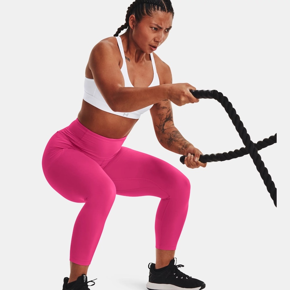 Under Armour Pink Cropped Leggings